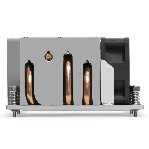 Exegate EX293436RUS ESNK-P0063AP4.PWM.2U.SP3.Cu {Al+Cu, 2U, 4 тепл. трубки, LGA SP3, TDP 240W, PWM, 1600-6800RPM, 2 ball bearing, 4pin, 54,3db, 440г, на винтах, с термопастой} RTL фото 4