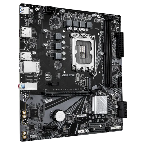 Материнская плата Gigabyte H610M D3W H610, LGA1700, 2*DDR5, 1*PCIEx16, 1*PCIEx1, 1*M.2, 1*TypeC, 3*USB3.2Gen1, 7*USB2.0, 4*SATA3.0, 1G, DP, HDMI, M-ATX, RTL фото 3