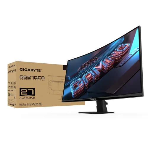Монитор 27 Gigabyte GS27QCA EU Black (VA, 2560x1440, 2xHDMI 2.0, 1xDP1.4, 250кд/ м2, 5000:1, 16.7M, 1мс, 178/ 178, 2560 x 1440, 180Гц) (20VM0-GS27QCABM-1EUR/20VM0-GS27QCABM-2EU) фото 9