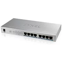Коммутатор Zyxel GS1008HP 8x RJ-45 (GS1008HP-EU0101F)