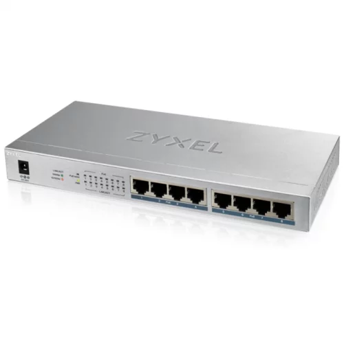 Коммутатор Zyxel GS1008HP 8x RJ-45 (GS1008HP-EU0101F)