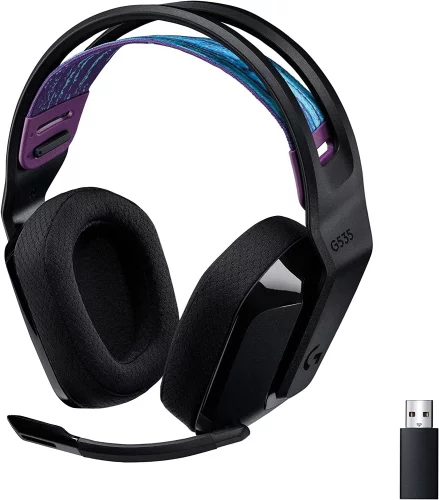 Гарнитура/ Logitech Headset G535 LIGHTSPEED Wireless Gaming BLACK- Retail (981-000972)
