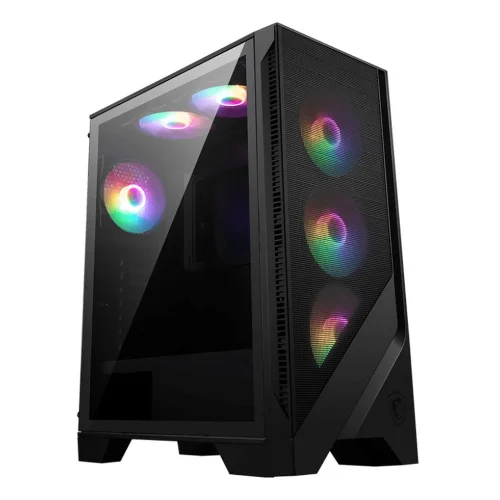 Корпус MSI MAG FORGE 120A Mid-Tower, ATX, 2xUSB 3.2, Audio I/ O, 6x120mm autoRGB Fan PWM RGB PWM Control Board, Tempered Glass Window (306-7G23A41-HH9)