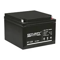 Батарея SECURITY FORCE серия SF, SF 1226, напряжение 12В, емкость 1.9Ач (разряд 20 часов), макс. ток разряда (5 сек.) 30А, макс. ток заряда 7.8А, свинцово-кислотная типа AGM, клеммы под гайку и болт M6, ДxШxВ 166х175х125мм., вес кг., срок службы 3-5 лет.