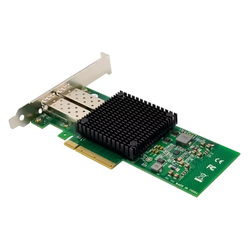 ORIENT XWT-INT520PE8 2SFP+, Сетевая карта PCI-Ex8 v2.0 2xSFP+ 10Gbps Server NIC, Intel 82599ES chipset, 10/1 Гбит/с, 2 планки крепления в комплекте (33298) фото 3