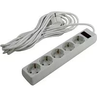 Exegate EX279180RUS Сетевой фильтр ExeGate SP-5-7W (5 розеток, 7м, евровилка, белый) Exegate EX279180RUS Сетевой фильтр ExeGate SP-5-7W (5 розеток, 7м, евровилка, белый)