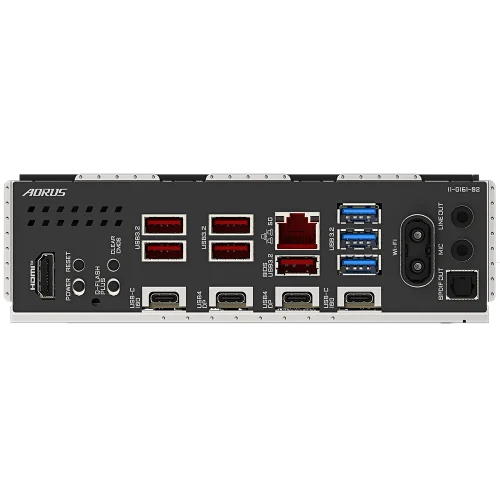 Материнская плата Gigabyte X870E AORUS PRO X3D X870E, AM5, 4*DDR5, 3*PCIEx16, 4*M.2, 2*TypeC, 5*USB3.2Gen2, 7*USB3.2Gen1, 4*USB2.0, 4*SATA3.0, 5G, 2*Type-C(DP), HDMI, ATX, RTL фото 6