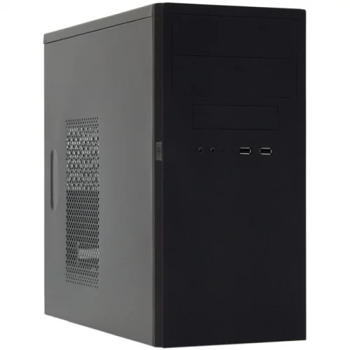 Корпус MidiTower Powerman ES725 Black 1x3.5