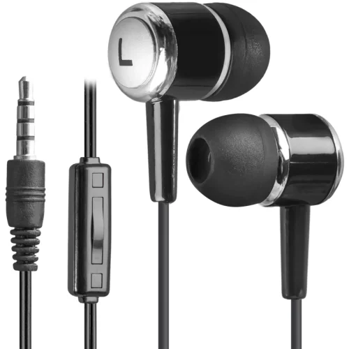 Defender Гарнитура для смартфонов Pulse 427 черный, вставки (63427)
