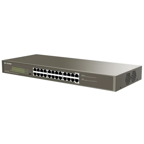 IP-COM G1124P-24-250W Коммутатор неуправляемый PoE, 24 порта, 24x1 Гбит/ с, PoE 24x30Вт (до 225Вт), установка в стойку фото 2