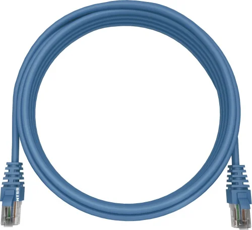 Патч-корд NTSS NTSS-PC-UTP-RJ45-5e-2.0-LSZH-BU UTP RJ-45 вил.-вилка RJ-45 кат.5E 2м синий LSZH 26AWG (1992939) (1992939#MLN)