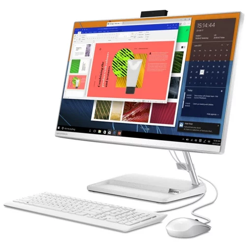 Моноблок Lenovo IdeaCentre AIO 3 24ITL6 23.8 FHD, Core i3 1115G4, 8GB, 512GB SSD, DVD-RW, BT, WiFi, DOS [F0G000VHRK] фото 2