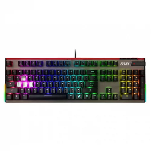 Клавиатура MSI Vigor GK80 Wired, RGB, USB, Black (VIGOR GK80 CR RU) фото 2