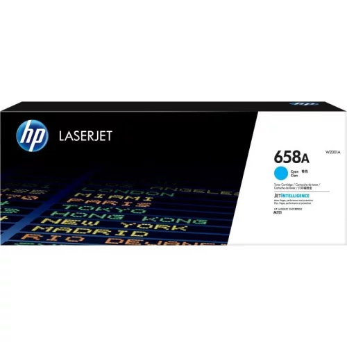 Тонер-картридж/ HP 658A Cyan LaserJet Toner Cartridge (W2001A)