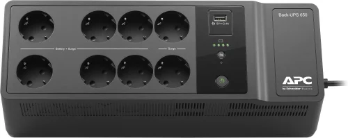 Источник бесперебойного питания APC Back-UPS BE650G2-GR 400Вт 650ВА черный фото 2