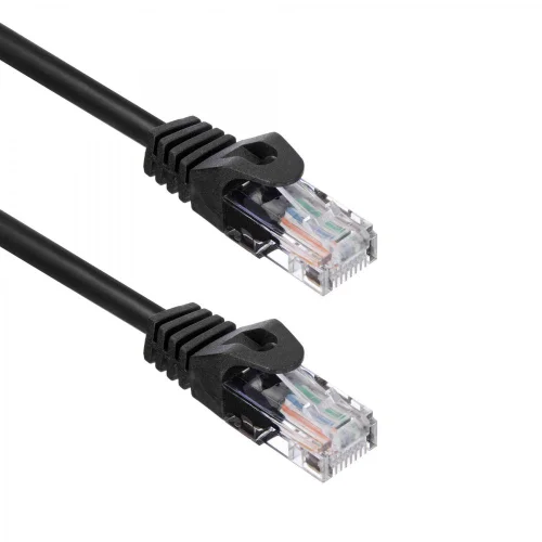 Кабель ACD Патч-корд ACD-LPU5C-10B |ACD-LPU5C-10B| Cat5e UTP 24AWG 4Pair, 7/ 0.18мм CU Черный, 1.0м, (741739) фото 2
