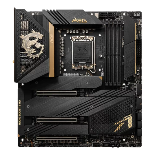 Материнская плата MSI MEG Z690 ACE; LGA 1700, Intel Z690, 4xDDR5-5600 МГц, 3xPCI-Ex16, 5xM.2, E-ATX