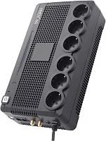 ИБП ИМПУЛЬС ПИОНЕР 650, 650Ва/ 360Вт, LED, USB, RJ11/ RJ45, SCHUKOх6 (PR65101)