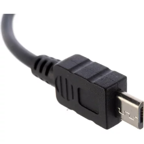 Rexant (18-1182) Кабель USB OTG, шт. micro USB – гн. USB-A, 2,4A, 0,15м, ПВХ, черный фото 3