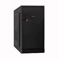 Exegate EX283057RUS Корпус Minitower ExeGate BAA-106 Black, mATX, , 2*USB, Audio
