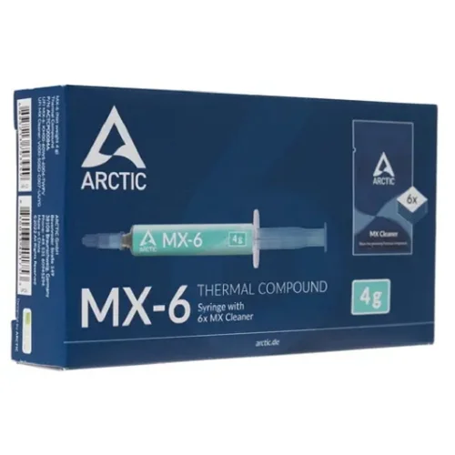 Термопаста MX-6 Thermal Compound 4-gramm with 6pcs MX Cleaner ACTCP00084A фото 3