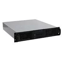 Procase RE204-D0H8-A-48 Корпус 2U server case,0x5.25+8HDD,черный,без блока питания(2U,2U-redundant),глубина 480мм,ATX 12"x9.6"