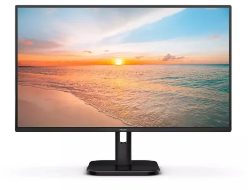 Монитор 23,8 Philips 24E1N1100A 1920x1080, WLED, 16:9, IPS, 250cd, 1300:1, MID, 4ms, 178/ 178, VGA, HDMI, 100Hz, Speakers, Tilt, Внеш, VESA, Black, 2y (24E1N1100A/00)