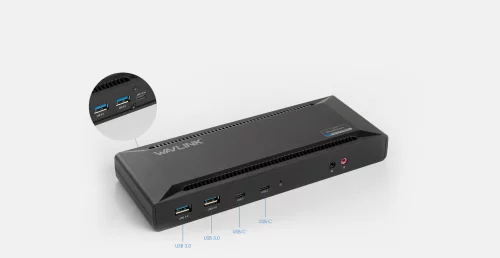 Док-станция WAVLINK USB-C&USB3.0 Ultra 5K(Dual 4K)Universal with 100W PowerDelivery Include 20V/ 6.5A Power Adapter/ 4xUSB3.0/ 2xUSB-C/ 2xDP 4K 60HZ/ 2xHDMI 4K 60HZ/ 1xGigabit LAN/ 1xAudio In/ Out (WL-UG69PD2 PRO) фото 7
