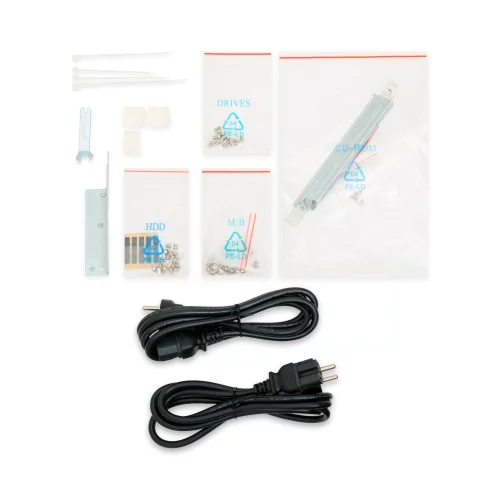 Серверный корпус/ 1U rackmount , ATX, Micro-ATX and Mini-ITX mb, 4*3.5