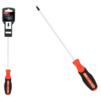 Крестовая DL3463 PH2x200мм сталь S2, матовый стержень, двухкомпонентная прорезиненная рукоять