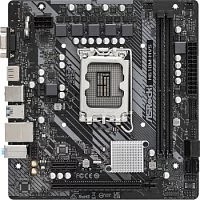 Материнская плата ASROCK H610M-HVS, LGA1700, H610, 2*DDR4, 4*SATA, 2*USB 3.2, 4*USB 2.0, 1*PCIx16, 1*PCIx1, D-Sub+HDMI, mATX