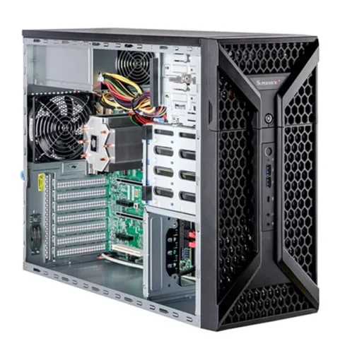 Платформа Supermicro UP Workstation MT 531A-IL Gen12 (SYS-531A-IL) Платформа Supermicro UP Workstation mini-tower 531A-IL 12Gen Intel Core/ no DIMM(4) only DDR5/ SATARAID HDD(4)LFF/ 1x1Gbe, 1x2,5Gbe/ 4xPCIex2-8/ 3xM.2/ 668W (SYS-531A-IL)