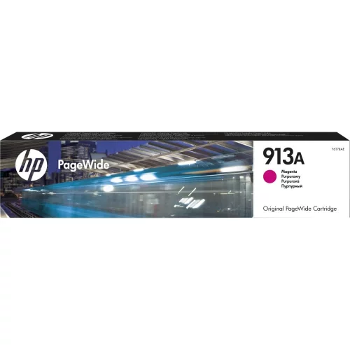 Картридж/ HP 913A, HP PageWide, Magenta (F6T78AE)