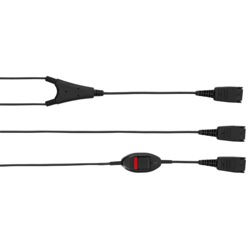 Шнур-переходник/ QD Supervisor cable with supervisor mute switch (8800-02-01)
