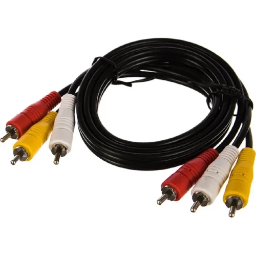 PERFEO Кабель 3xRCA вилка - 3xRCA вилка, длина 1 м. (R3102) фото 2