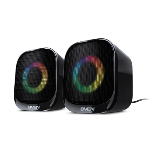 SVEN АС SVEN G345, черный (10 Вт, RGB, питание USB, Bluetooth) (SV-022860)