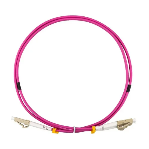 Кабель оптический REXANT 50-2611-25 Патч-корд волоконно-оптический (шнур) MM 50/125 (OM4), LC/UPC–LC/UPC, duplex, 3mm, LSZH, 25м, REXANT
