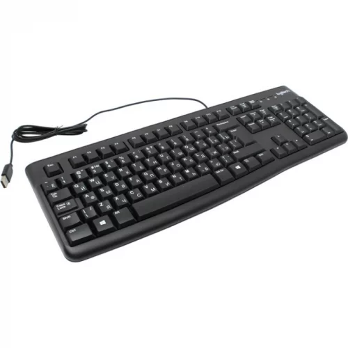 Клавиатура/ Keyboard Logitech K120 (USB, waterproof, low profile) OEM (920-002522) фото 2