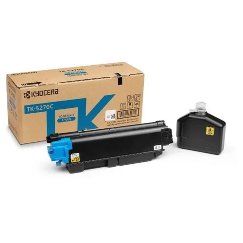 Kyocera-Mita TK-5270C Тонер-картридж,Cyan {P6230cdn/ M6230cidn/ M6630cidn (6000стр)} (1T02TVCNL0)