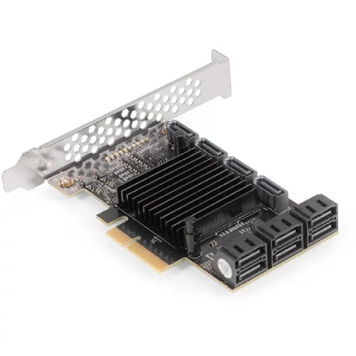 Exegate EX296208RUS Контроллер ExeGate EXE-510 (PCI-E x4, SATA3 6Gb/ s, 10 int, ASMedia Chipset ASM1166) фото 2