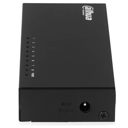 Коммутатор Dahua 8-port 10/ 100M RJ45 Non-PoE Switch, Metal case (DH-PFS3008-8ET) фото 3