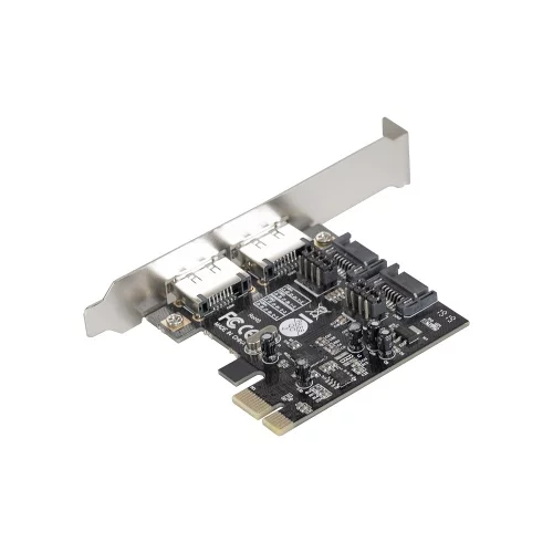 Exegate EX283707RUS Контроллер EXE-501 PCI-E 2.0, SATA3 6Gb/ s, 2 int+2 ext (OEM) фото 3
