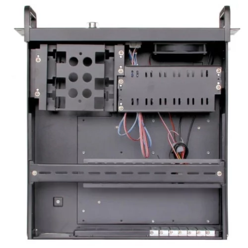 Procase EB445-B-0 Корпус 4U Rack server case, черный, дверца, без блока питания, глубина 450мм, MB 12