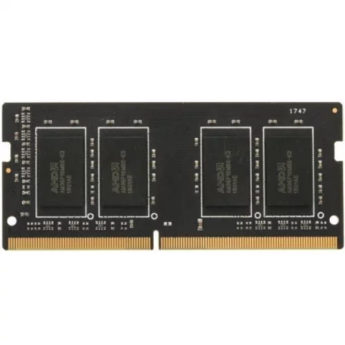 Оперативная память AMD DDR4 8GB 2666MHz PC4-21300 CL16 SO-DIMM 260-pin 1.2V OEM (R748G2606S2S-UO)