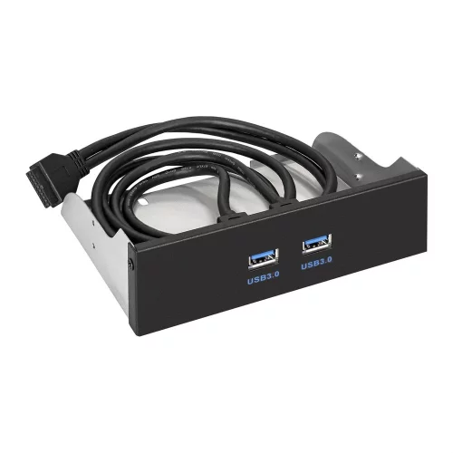 Exegate EX289289RUS Планка USB на переднюю панель ExeGate U5H-615, 5,25