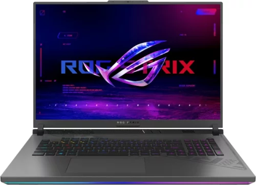 Ноутбук ASUS ROG Strix G18 G814JV-N5080 18(1920x1200 (матовый, 165Hz) IPS)/ Core i7 13650HX(2.6Ghz)/ 16Gb/ 1Tb SSD/ noDVD/ RTX4060(8Gb)/ BT/ WiFi/ 90WHr/ 3kg/ Ec (90NR0CM1-M004Z0)
