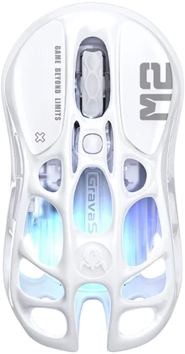 Игровая мышь/ Беспроводная игровая мышь Gravastar Mercury M2 WHT (6972448924719)