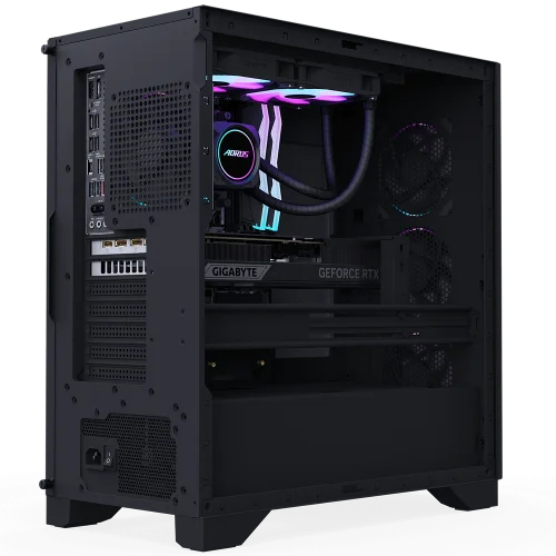 Компьютер Gigabyte AORUS PRIME 5 AP551 AMD Ryzen 7 9800X3D/32Gb/SSD2Tb/RTX5080 16Gb/PSU 850W (Gold)/NoOS/Black (AP5A7N8-5106) фото 6