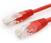 Патч-корд Premier PP12-1.5M/ R 1000Гбит/ с UTP 4 пары cat5E CCA molded 1.5м красный RJ-45 (m)-RJ-45 (m) (PP12-1.5M/R)