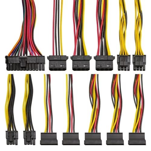 Exegate EX292167RUS Блок питания 800W ExeGate XP800 (ATX, 12cm fan, 24pin, 2x(4+4)pin, 2xPCI-E, 5xSATA, 3xIDE, black) фото 3